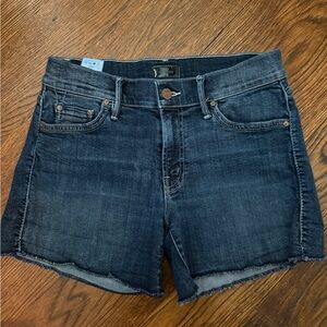 Mother denim shorts size 26